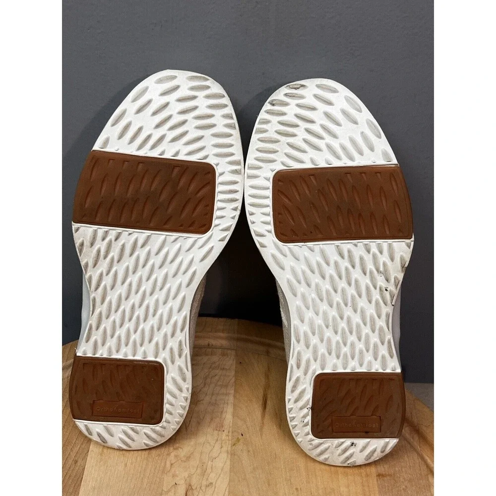 OrthoComfoot Mules‎ Mens EU 42 Beige Slip On Backless Loafer Casual Canvas